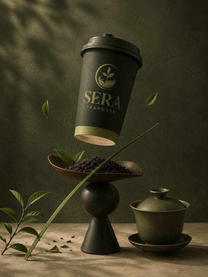 Sera Teahouse floating cup